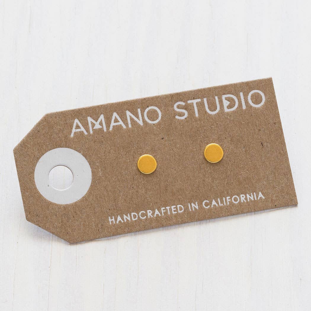 Dot Studs - Gold
