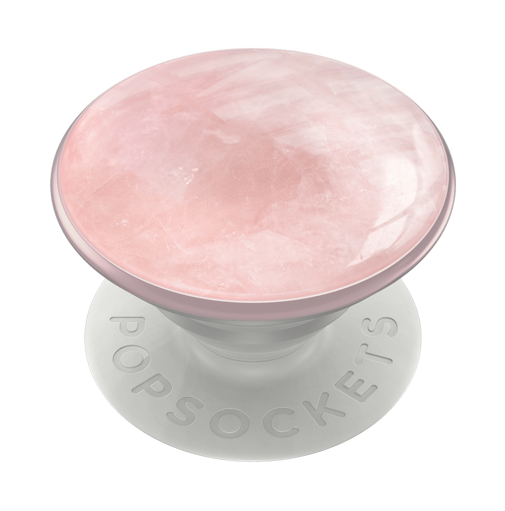 PopGrip- Genuine Rose Quartz