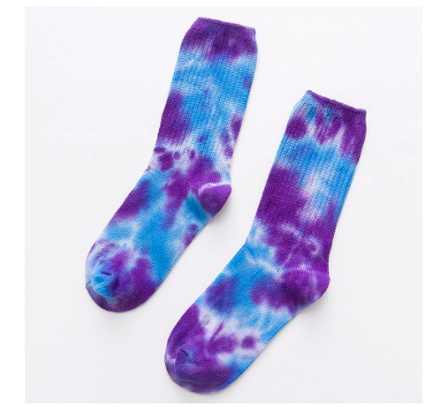 Mabel Socks - Purple/Blue