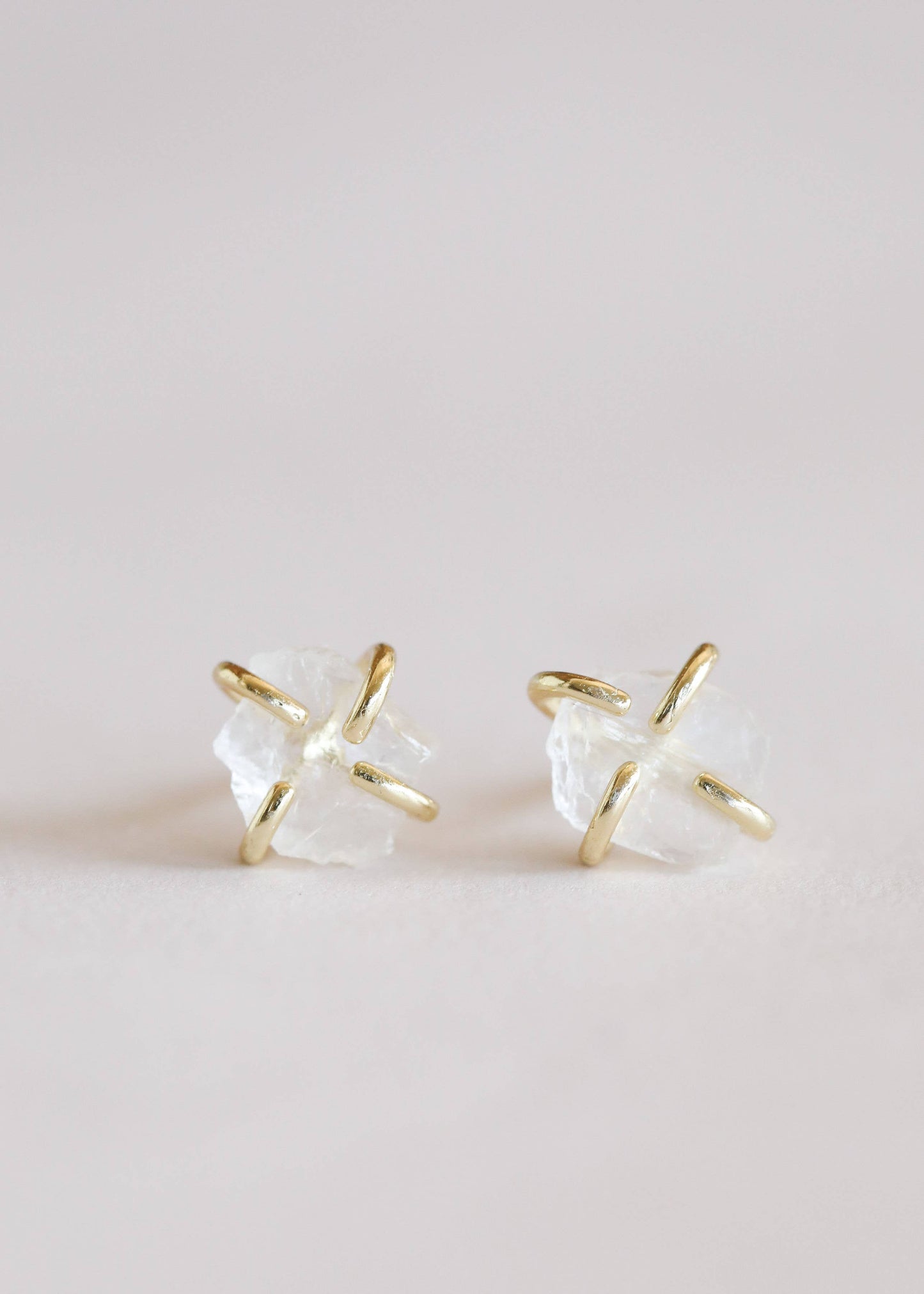 Clear Quartz Gemstone Prong