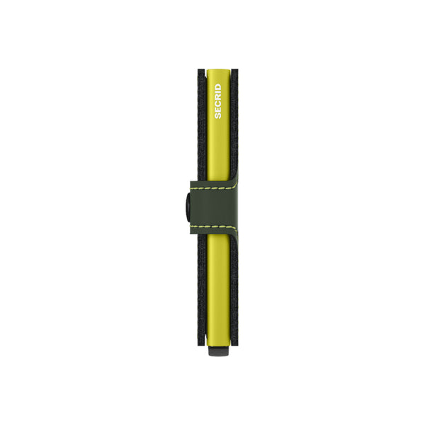 Slimwallet - Matte Green/Lime