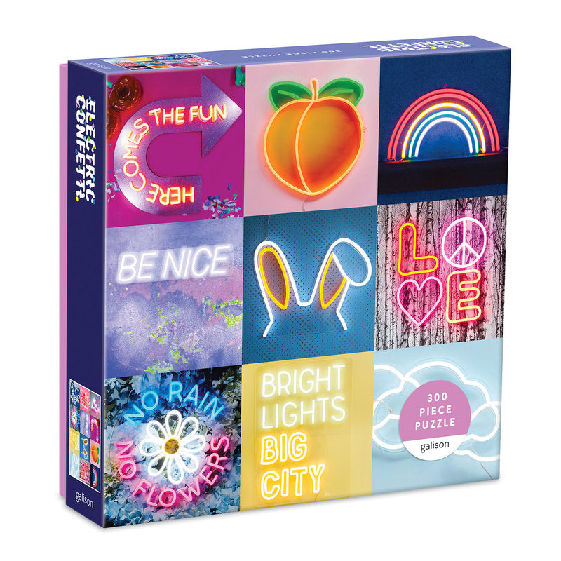 Electric Confetti 300 Piece Puzzle