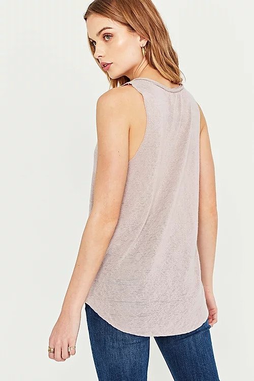 Call U Mine Textured Tank