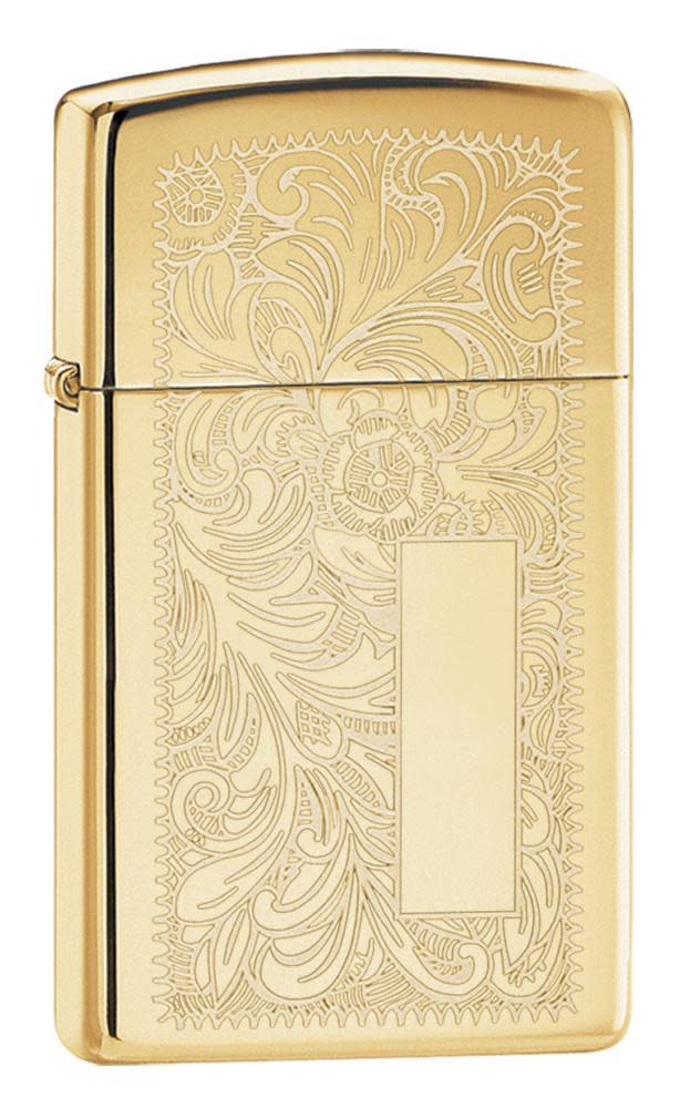 Zippo Slim Brass Venetian