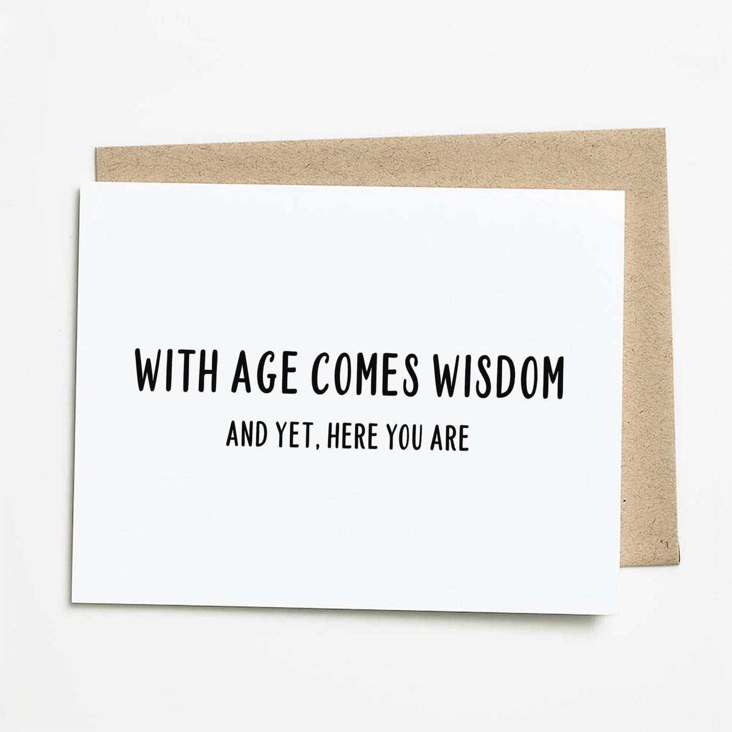 Wisdom Birthday Card