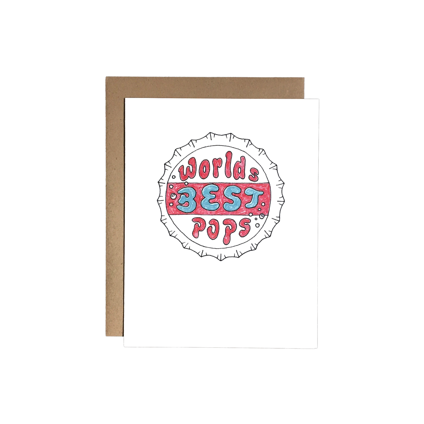 Father's Day Worlds Best Pops Card