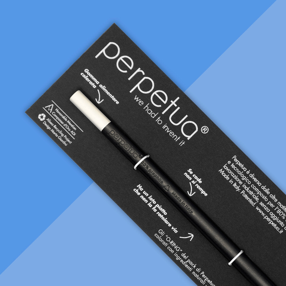 Recycled Graphite Pencils - White