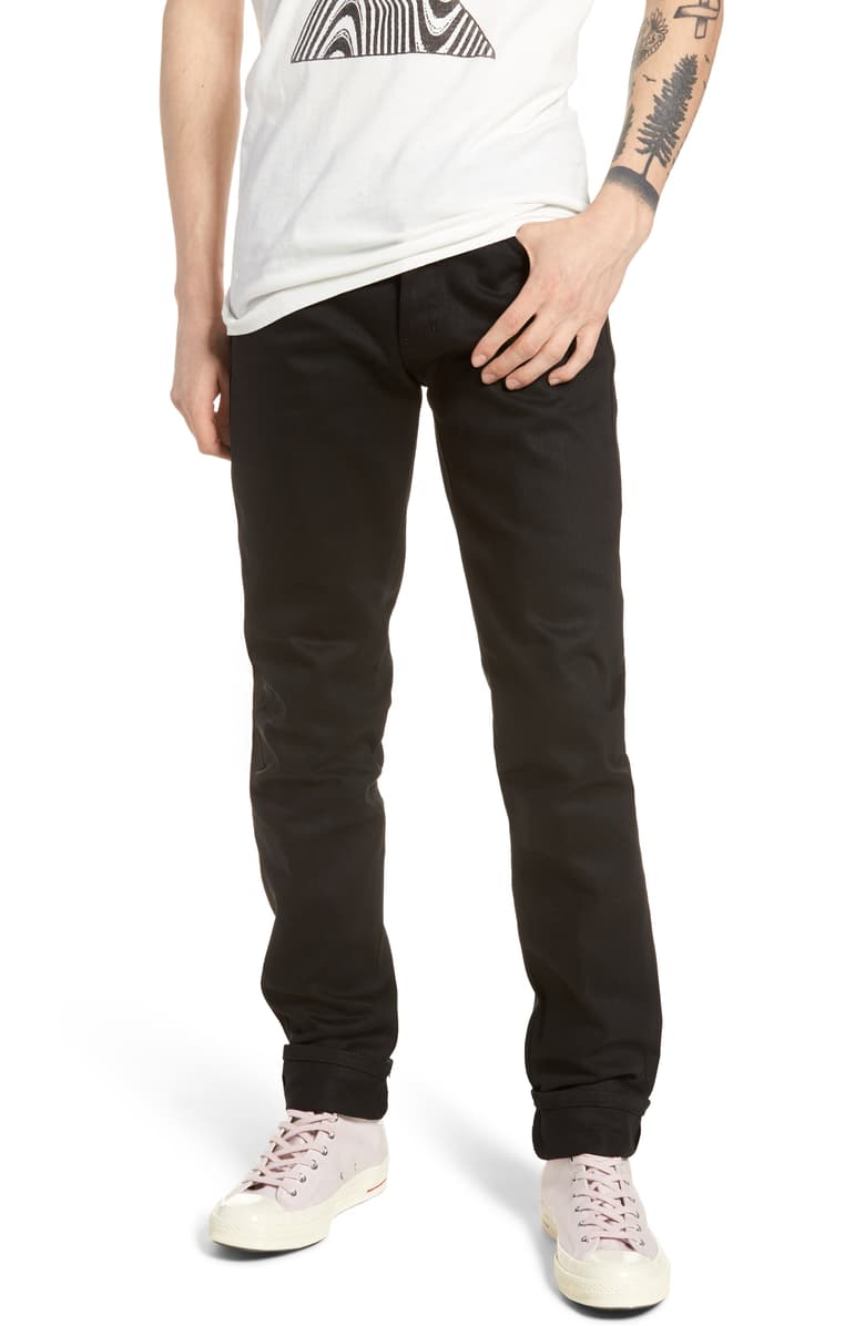 Super Guy - Solid Black Selvedge