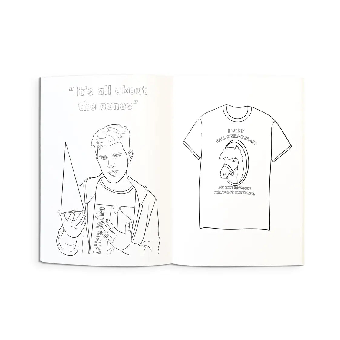 Parks and Rec Coloring Book