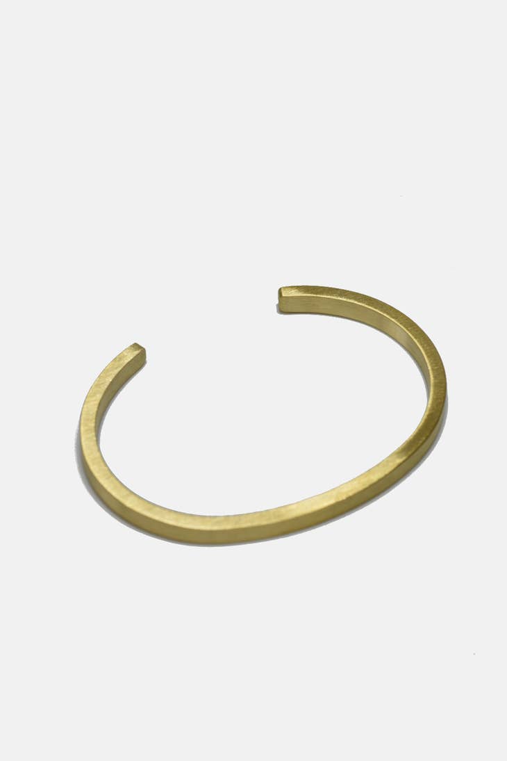 Flat Cuff - Brass