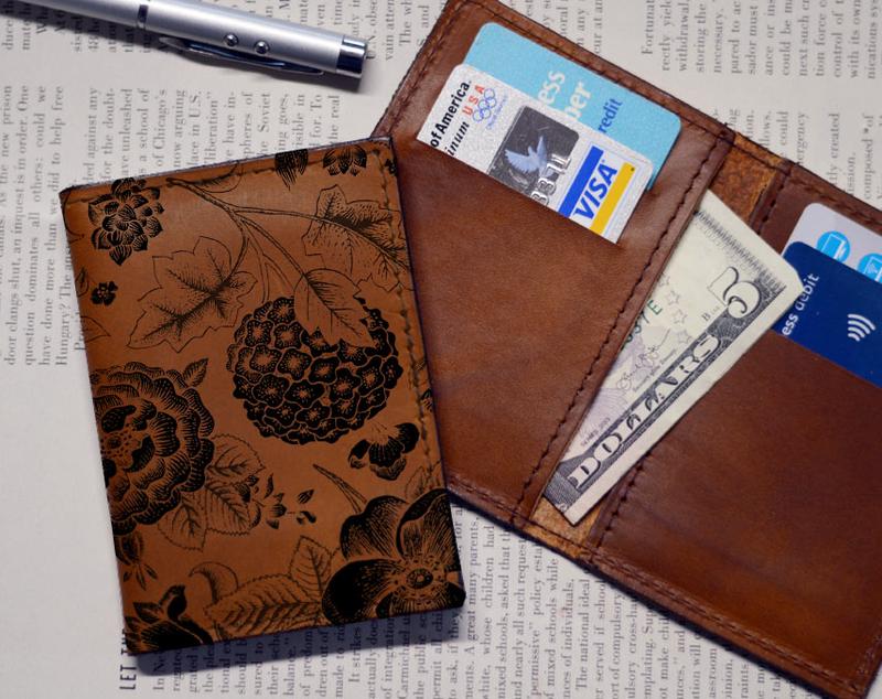 Backerton Floral Vert Bifold