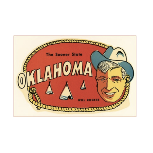 Sooner State Will Rogers Magnet