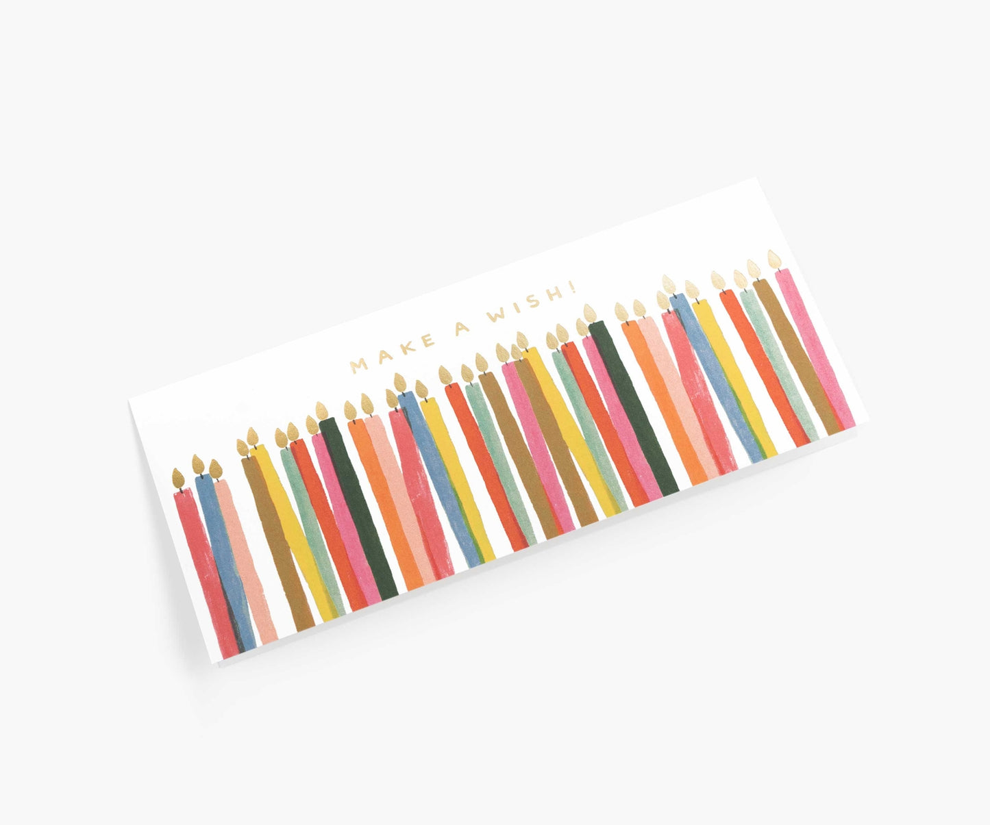 Make a Wish Candles No. 10 Card
