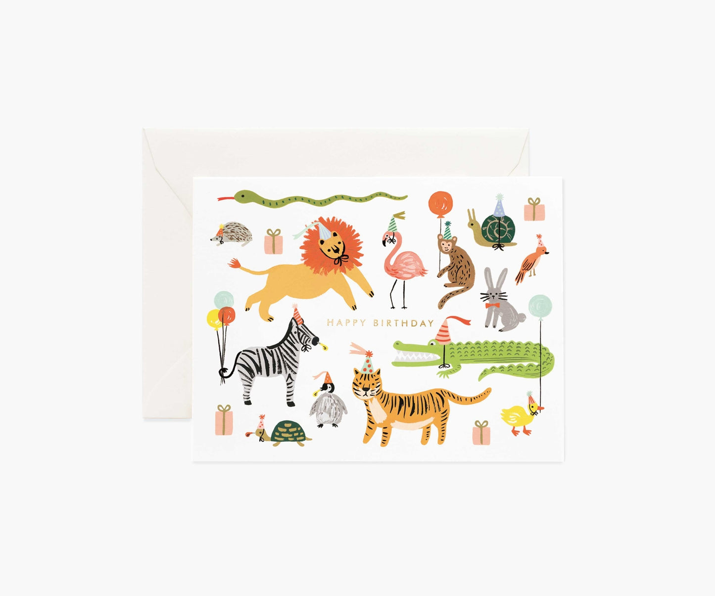 Party Animals Birthday Card