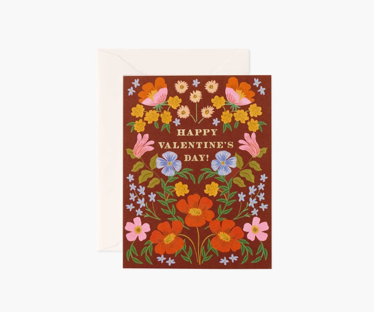Strawberry Fields Valentine's Day Card