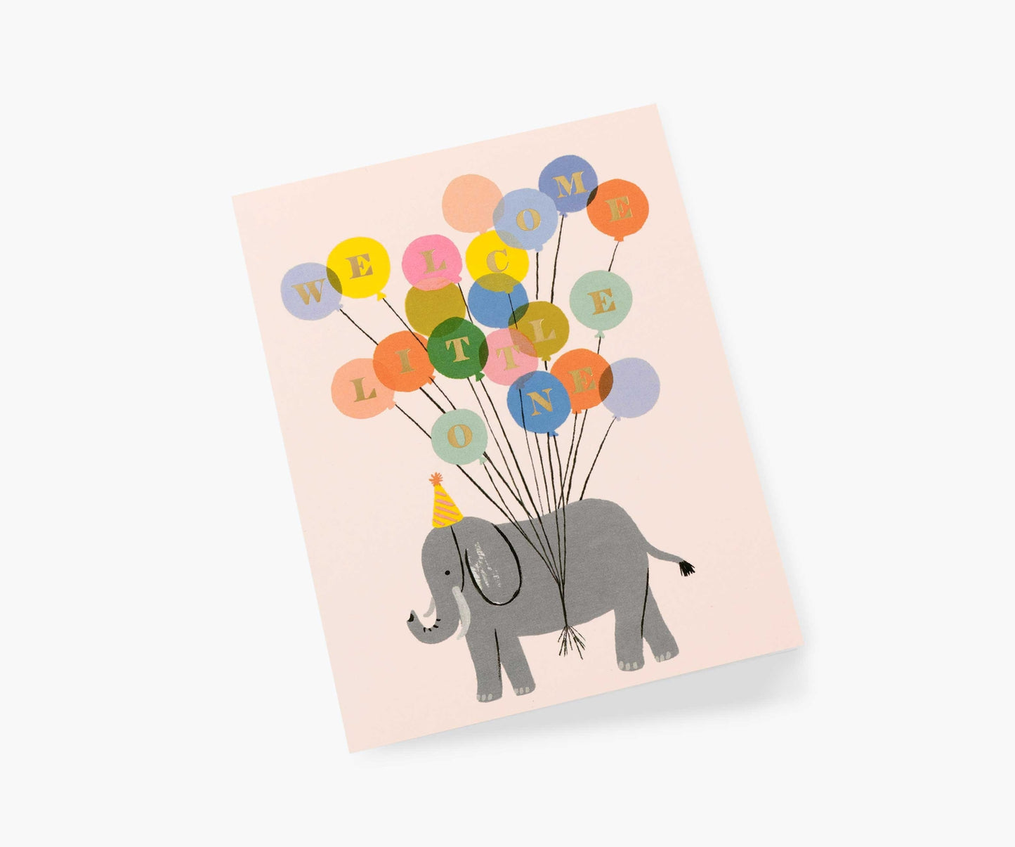 Welcome Elephant Baby Card