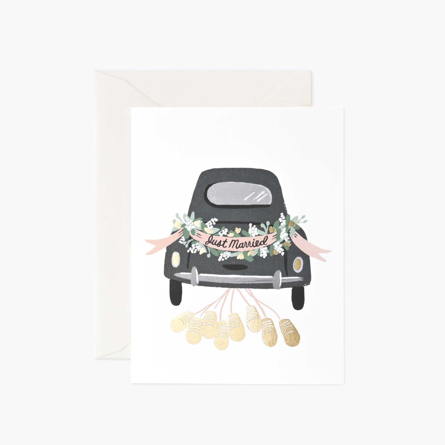 Just Married Getaway Card