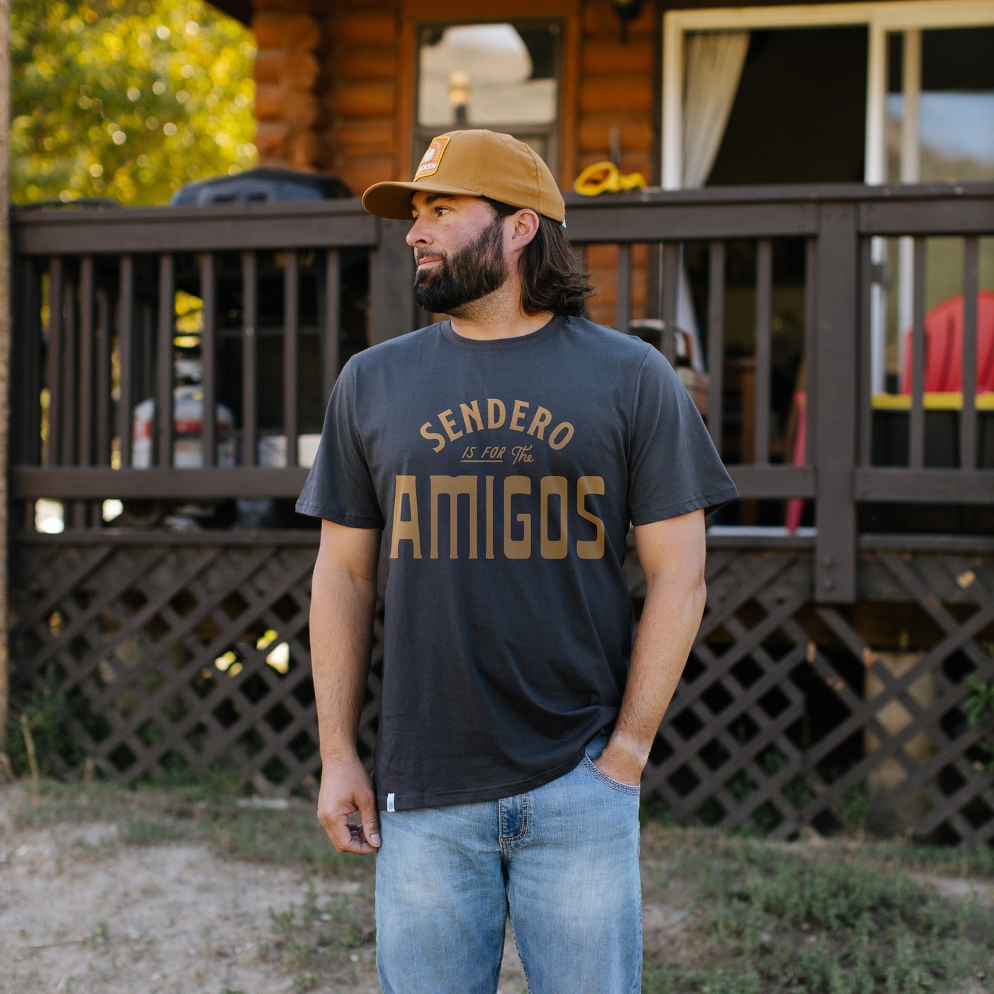 Good Amigos Tee - Vintage Black