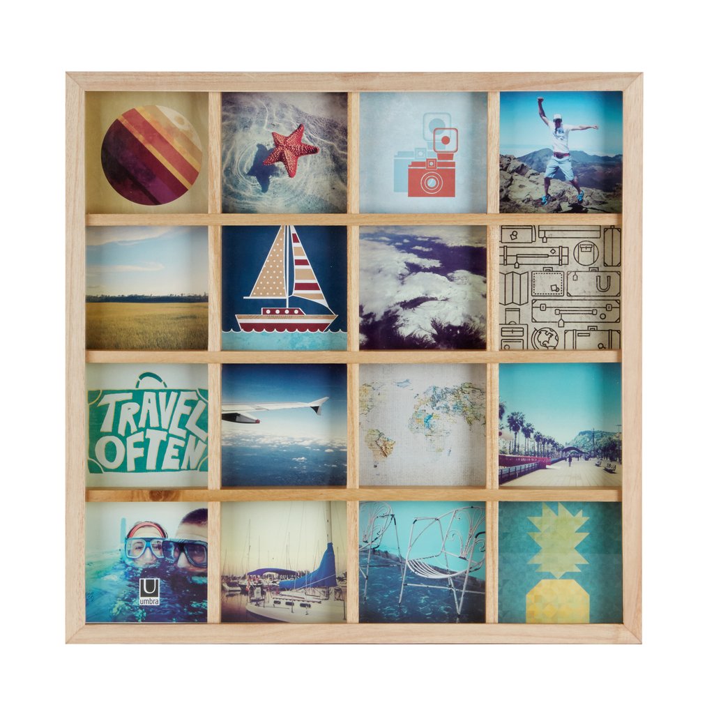 Gridart Photo Frame - Natural