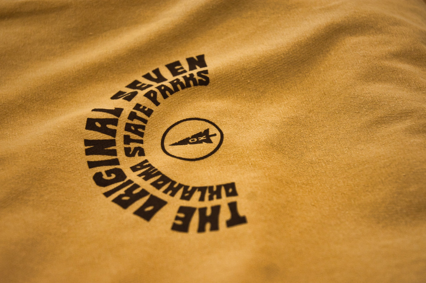 The Original Seven Tee - Vintage Mustard