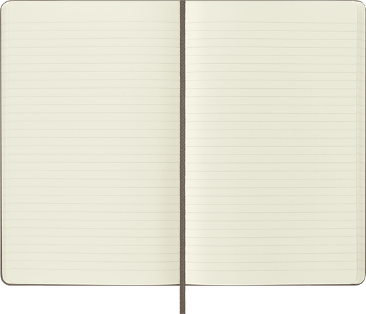 Classic Large Ruled Soft Cover Journal - Earth Brown