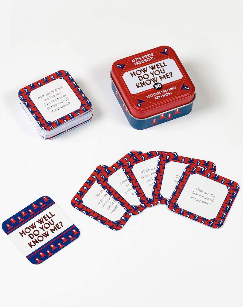 After Dinner Amusements: How Well Do You Know Me?