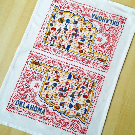 Oklahoma Dish Towel