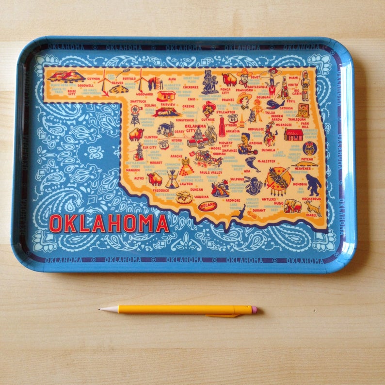 Oklahoma Tray 9"x13"