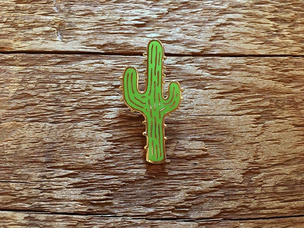 Cactus Enamel Pin