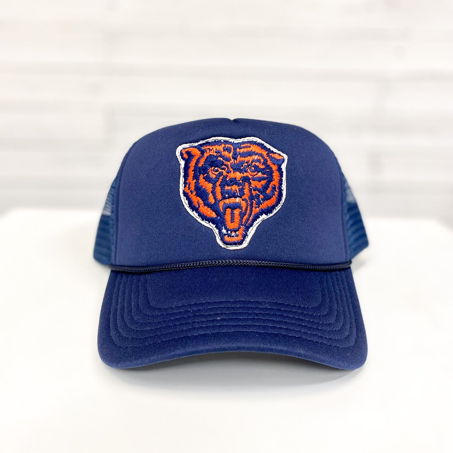 Vintage Bears on Navy Trucker