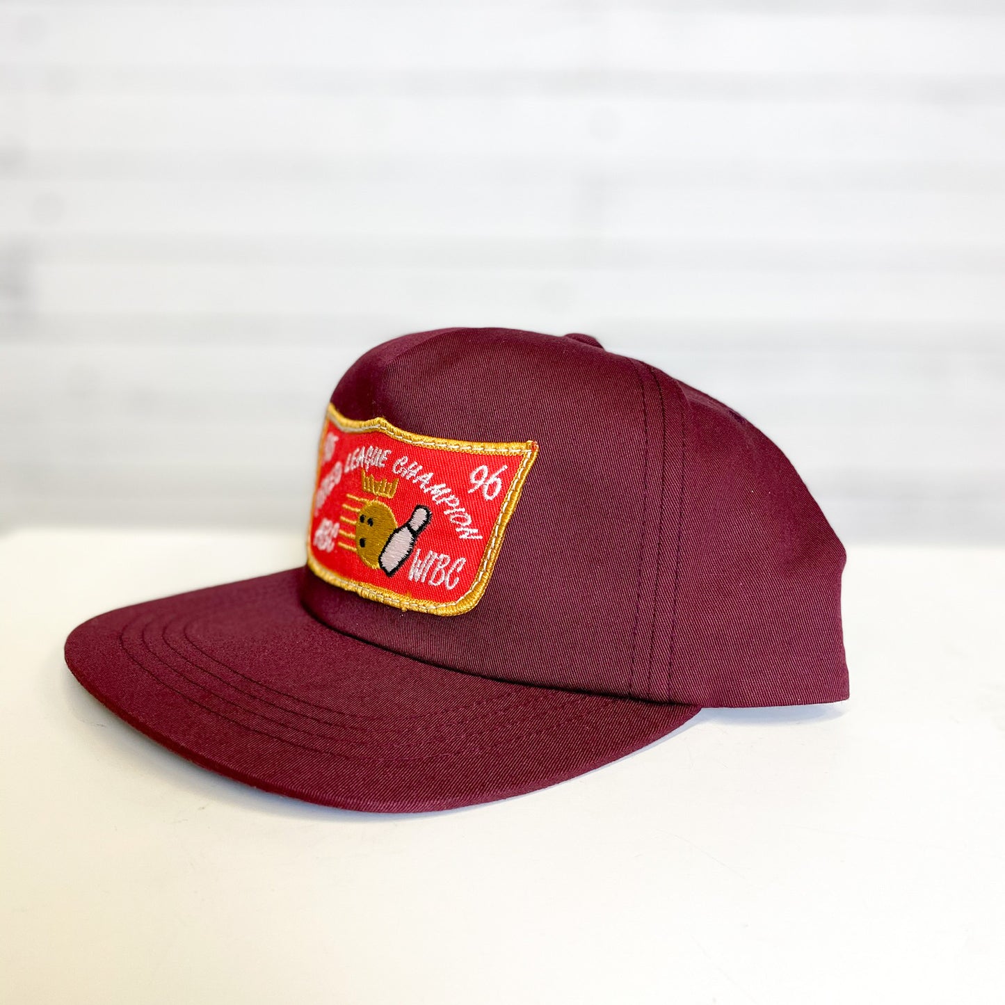 Vintage Bowling Patch Hat
