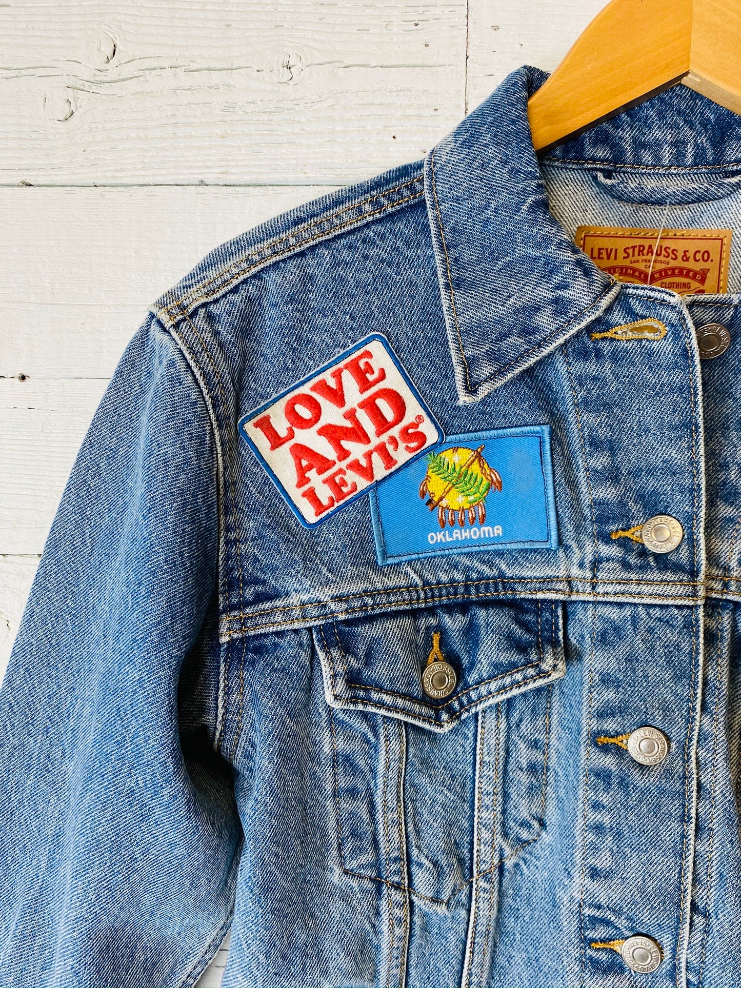 Women's Love and Levi's Trucker