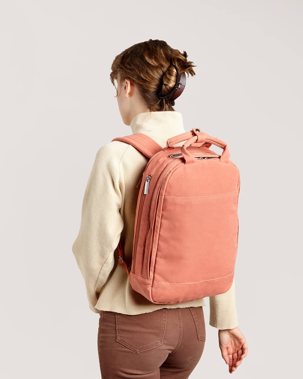 Slim Backpack - Clay Orange