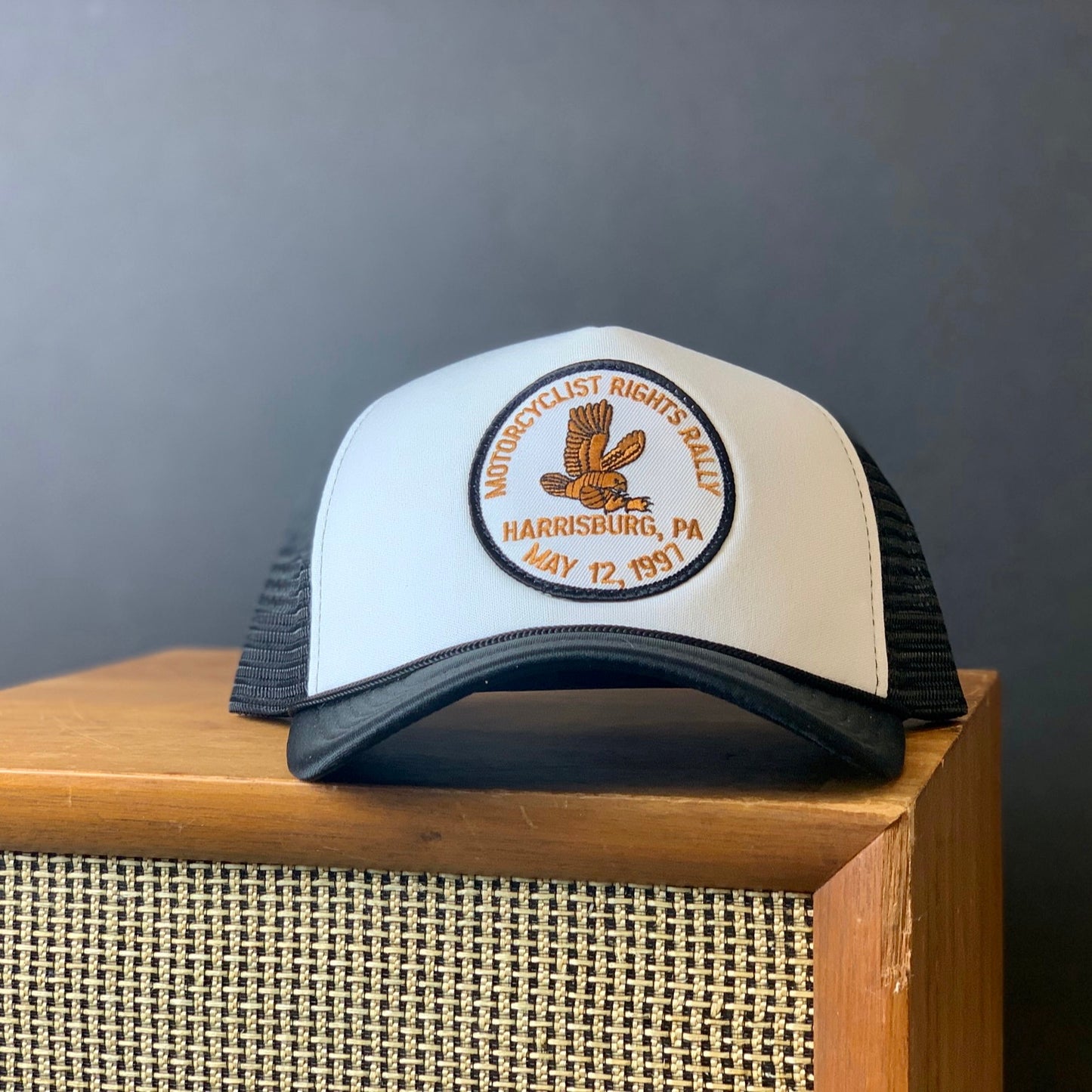 1997 Motorcyclist Rights Rally Patch Hat