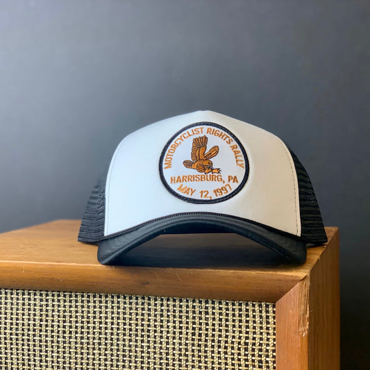 1997 Motorcyclist Rights Rally Patch Hat