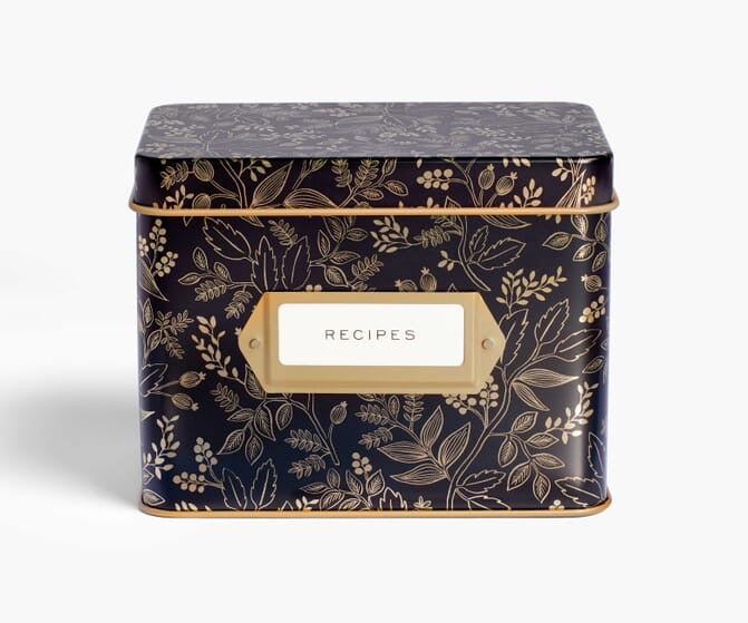 Queen Anne Recipe Box