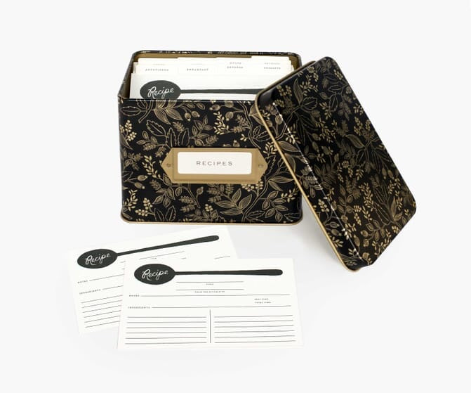 Queen Anne Recipe Box