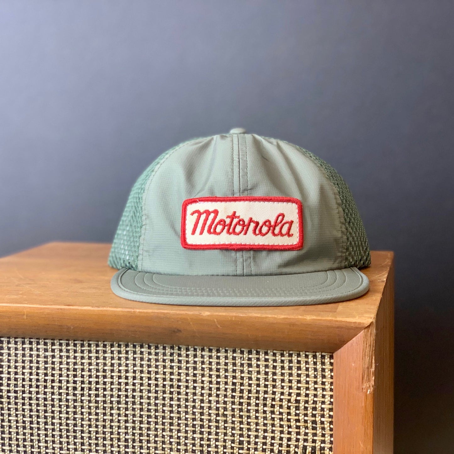 Motorola Flat Bill Mesh Hat