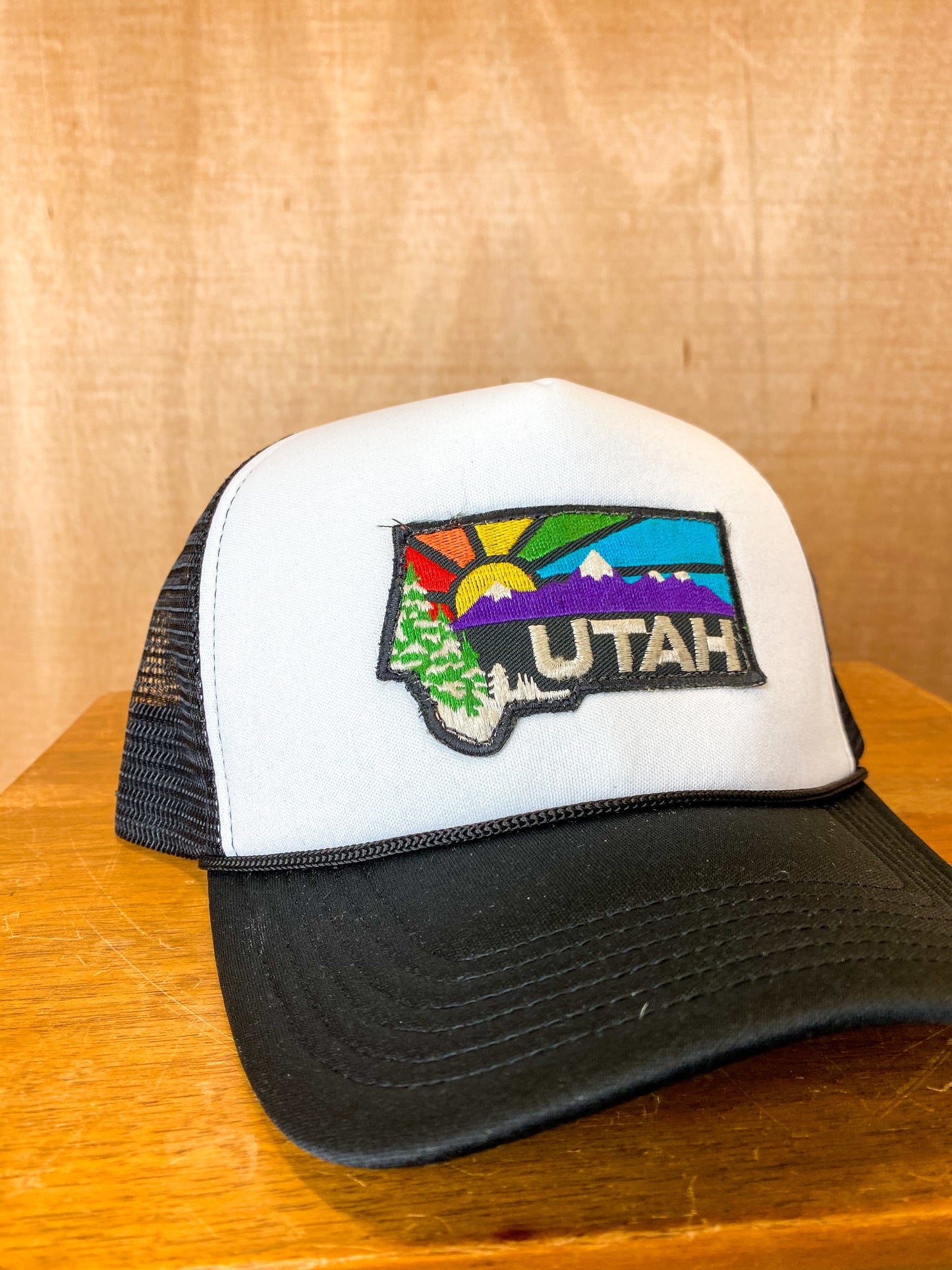 Vintage Utah Sunshine Patch Trucker