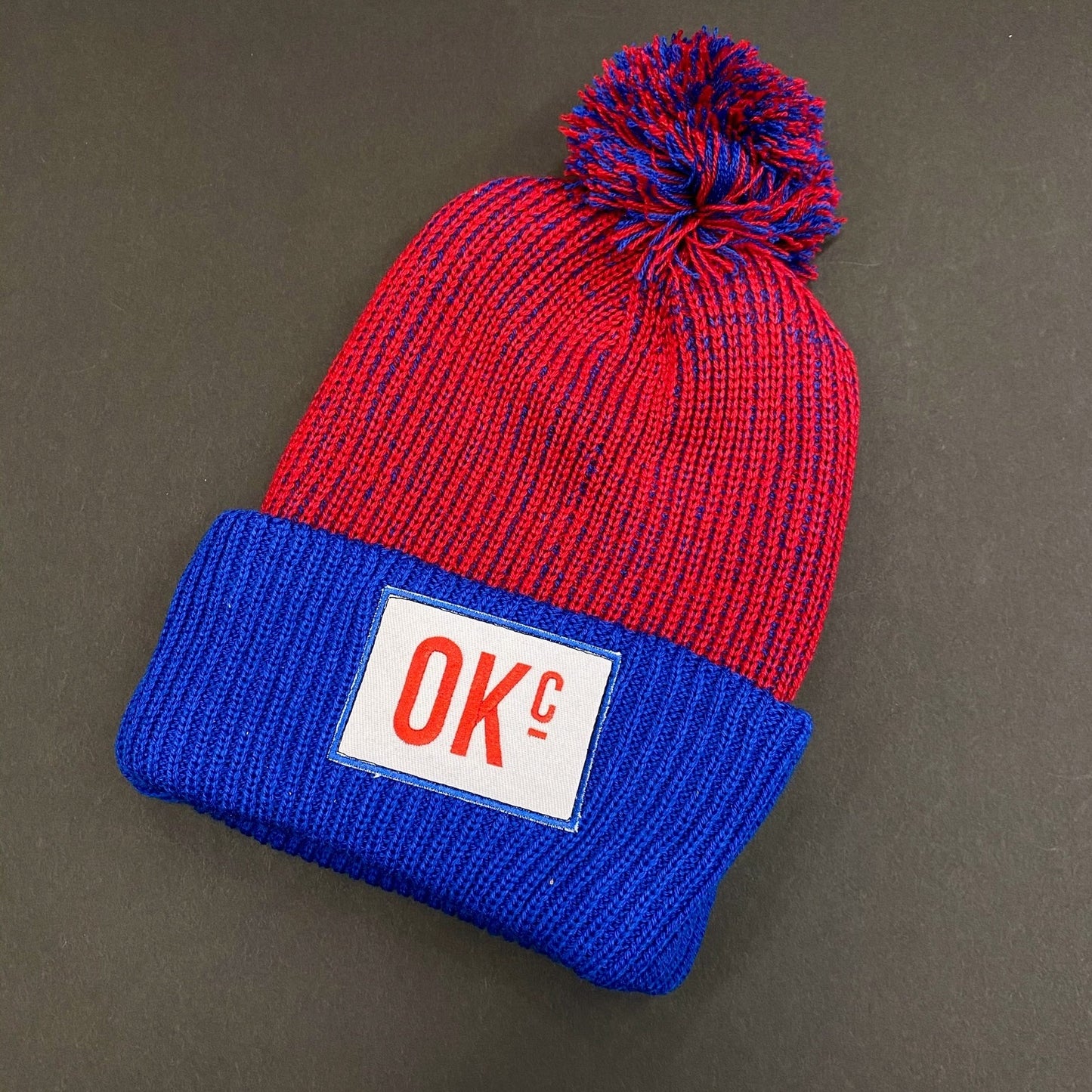 OKC Pom Beanie