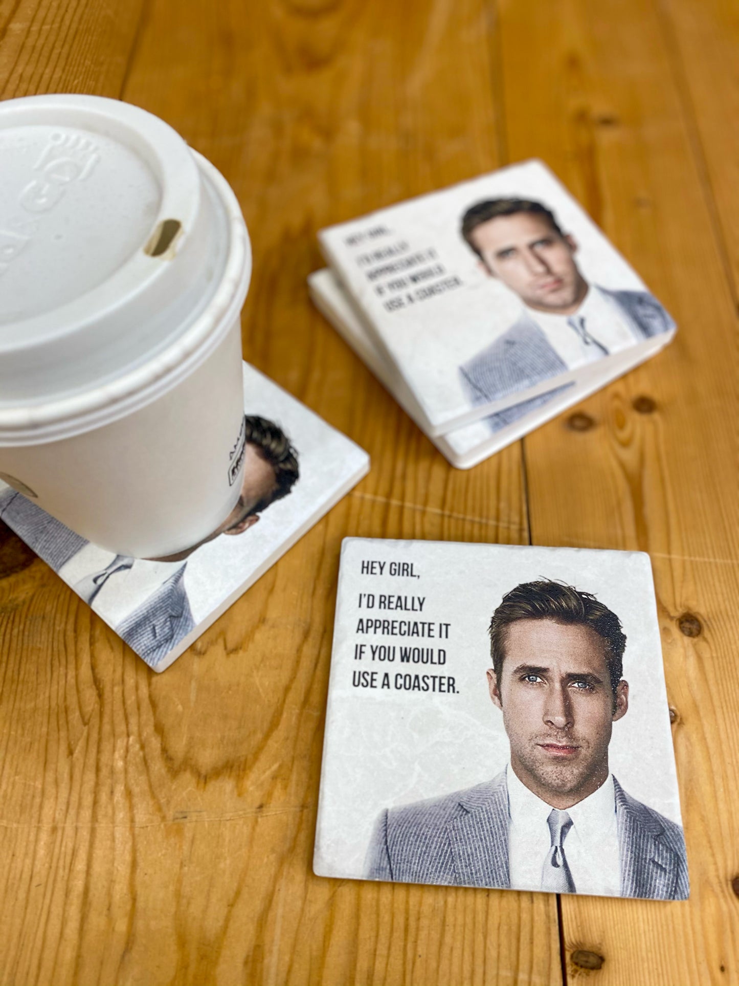 Hey Girl Coasters