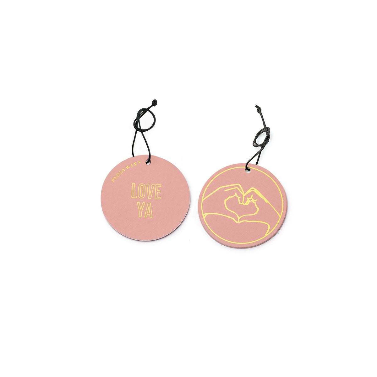 Impressions Pink "Love Ya" Car Fragrance - Tobacco & Vanilla