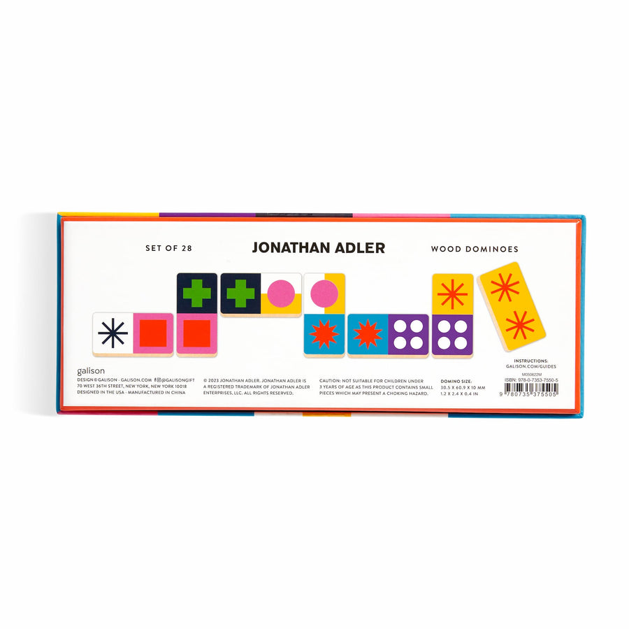 Jonathan Adler Wood Domino Set