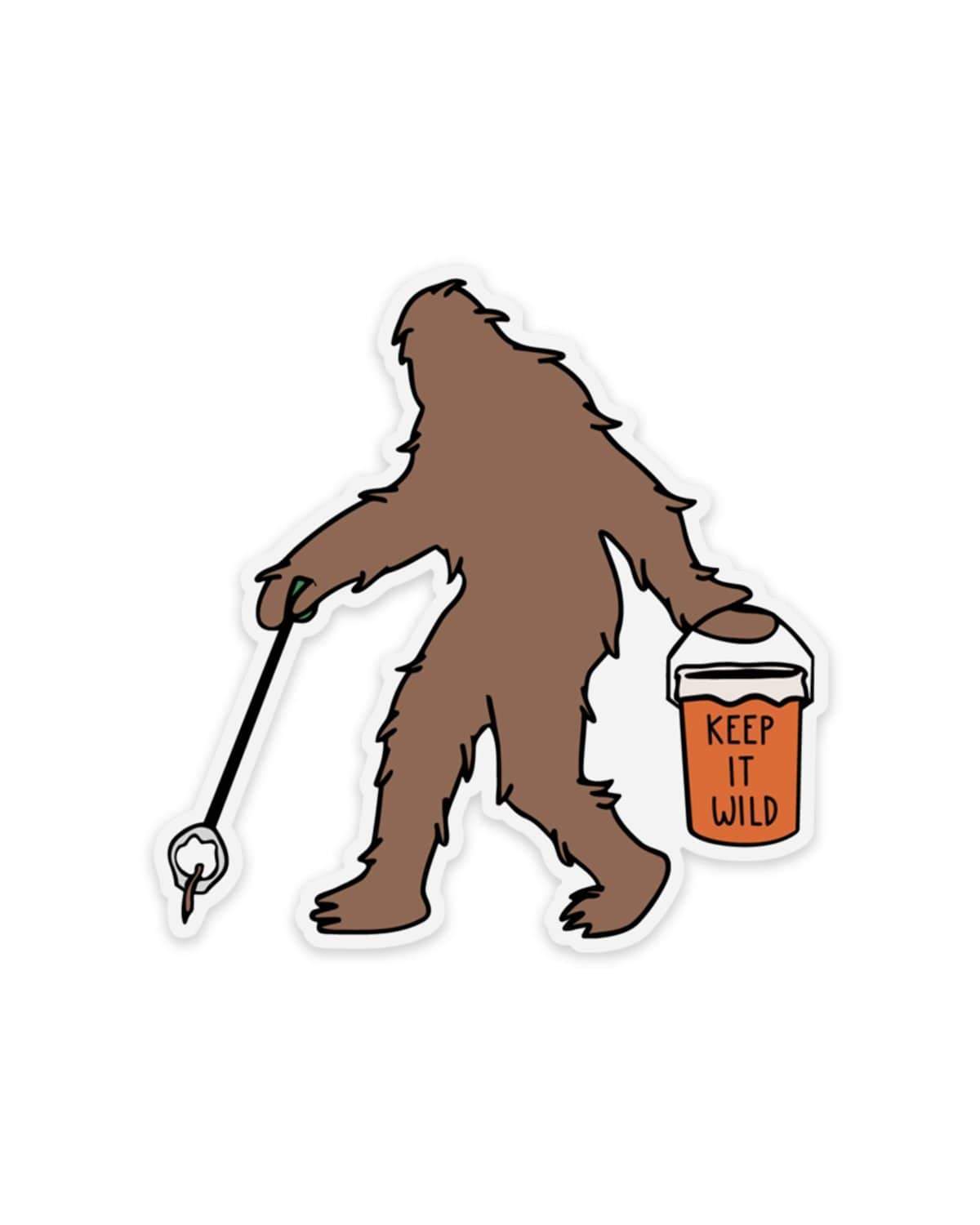 Sasquatch Sticker