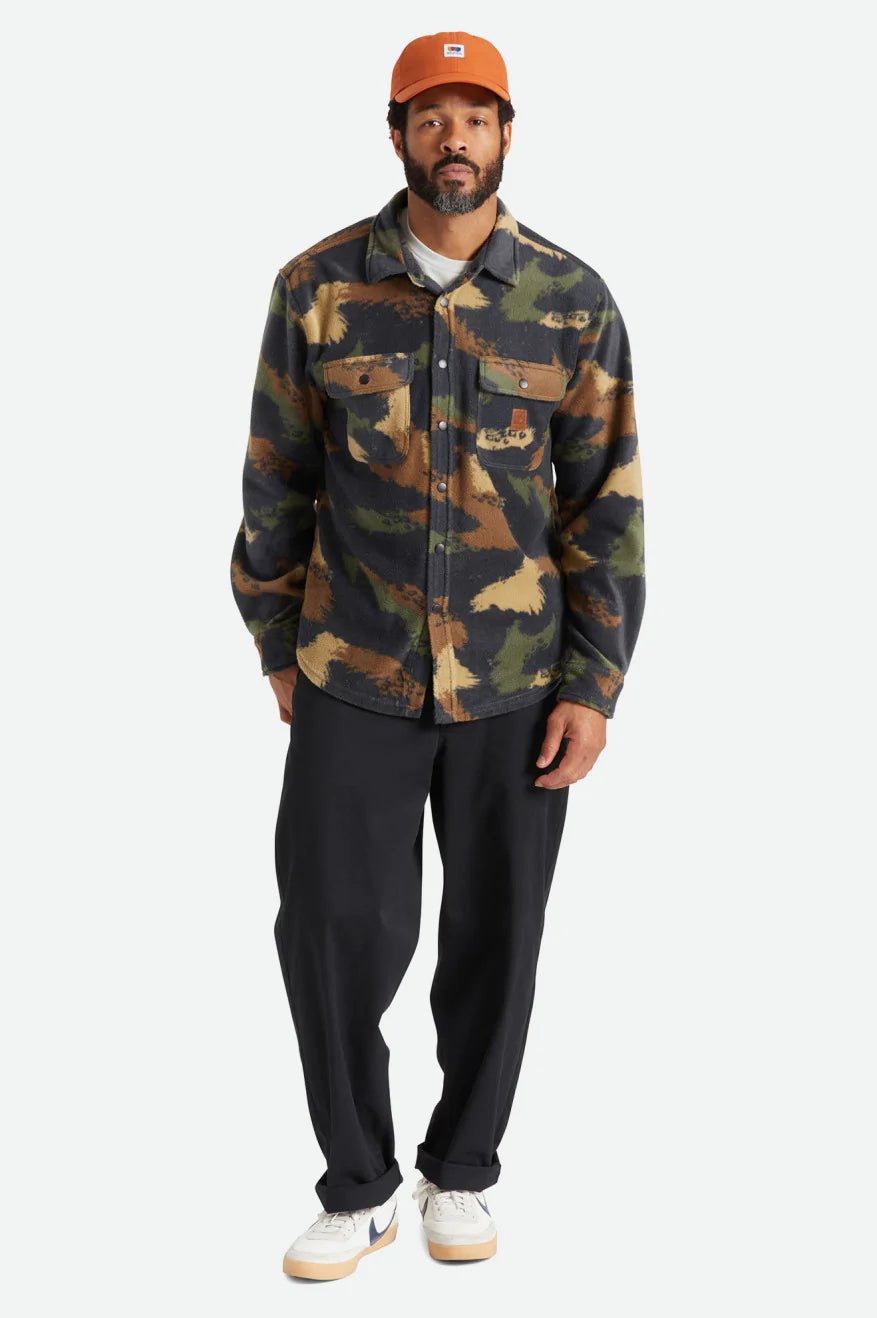 Bowery L/S Arctic Stretch Fleece - Brushed Camo