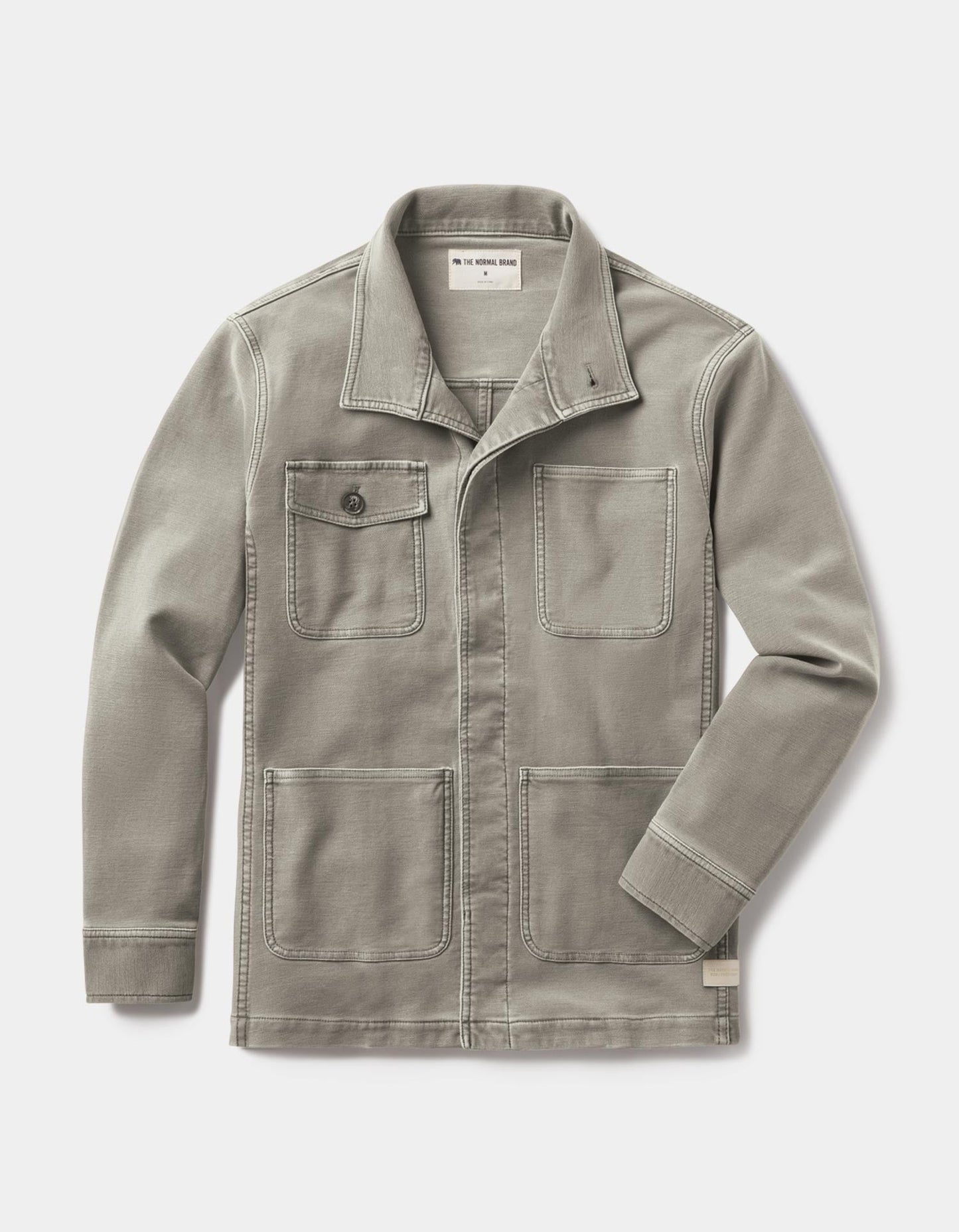 Comfort Terry Chore Coat - Moss