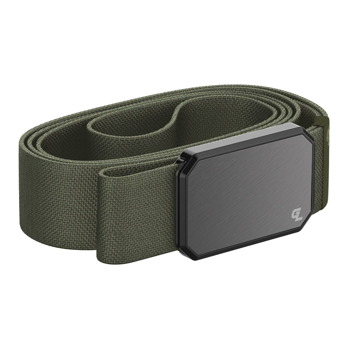 Groove Belt - Gun Metal/Olive