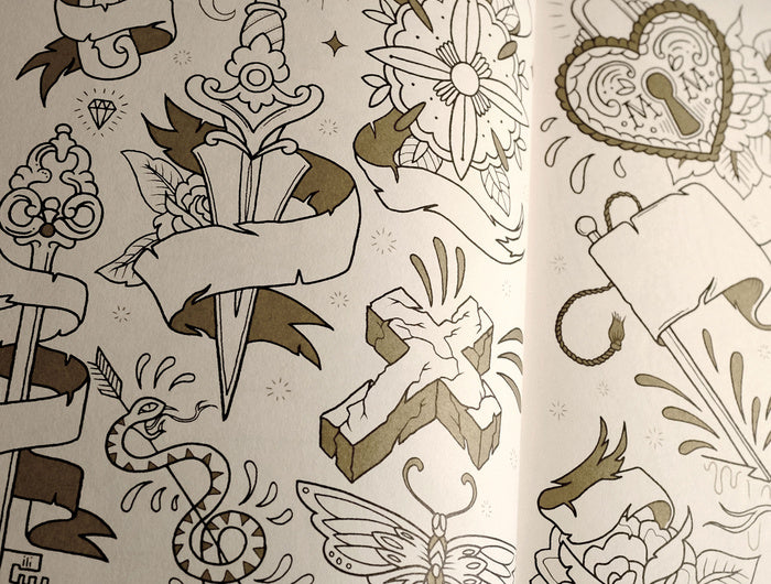 The Tattoo Coloring Book