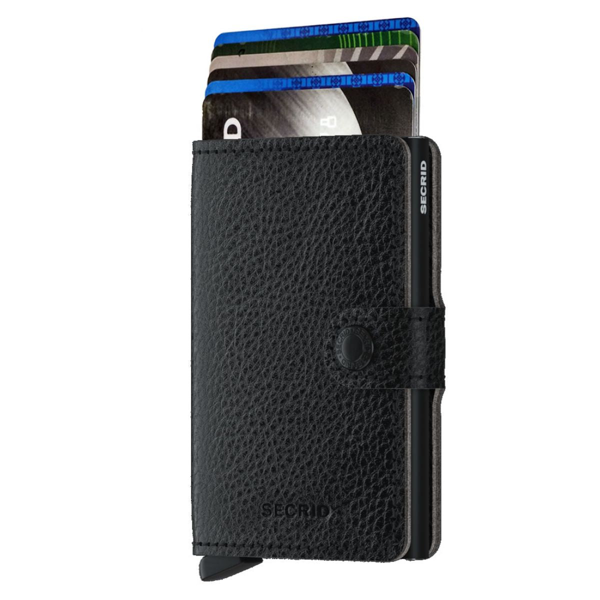 Miniwallet - Veg Black - Black