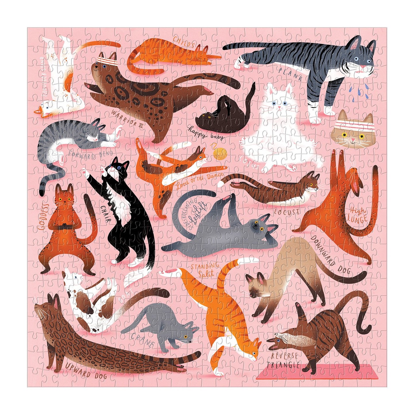 Namaste Cats 500pc Puzzle